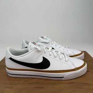 New NIB Womens Court Legacy White Casual Next Low Lace Up Sneakers Shoes Size 9